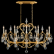  3795N-22H - Renaissance 12 Light 120V Chandelier in Heirloom Gold with Clear Heritage Handcut Crystal