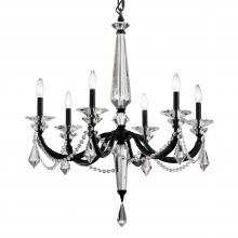  S6706N-22R - Verona 6 Light 120V Chandelier in Heirloom Gold with Clear Radiance Crystal