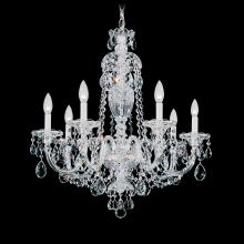  2995-40R - Sterling 7 Light 120V Chandelier in Polished Silver with Clear Radiance Crystal