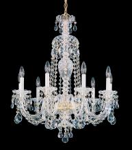  2996-40R - Sterling 9 Light 120V Chandelier in Polished Silver with Clear Radiance Crystal