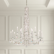  RS84151N-06R - Siena 17 Light 120V Chandelier (No Spikes) in White with Clear Radiance Crystal