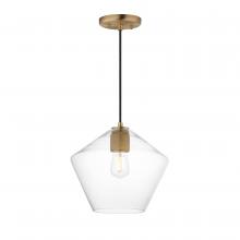 Maxim 21337CLNAB - Geode-Single Pendant