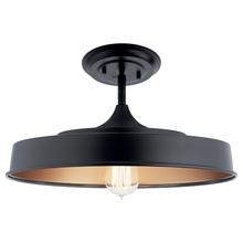  52098BK - Semi Flush 1Lt