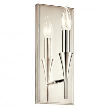  52694PN - Alvaro 11.5 Inch 1 Light Wall Sconce in Polished Nickel