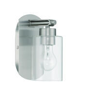 Craftmade 17605BNK1 - Hendrix 1 Light Wall Sconce in Brushed Polished Nickel