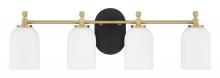 Craftmade 60304-FBSB - 4 Light Vanity