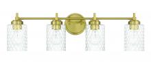 Craftmade 60504-SB - 4 Light Vanity