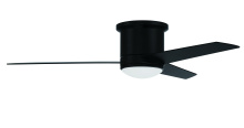 Craftmade CLE52FB3 - 52" Hugger Ceiling Fan w/Blades & LED Light Kit, Damp Rated