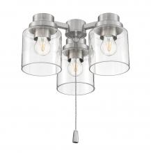 Craftmade LK301102-BNK-LED - Clear Glass w/3x4w LED