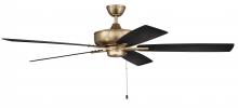 Craftmade S60SB5-60BWNFB - 60" Ceiling Fan w/Blades