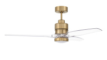 Craftmade SON52SB3-CAP-NWF - 52" Ceiling Fan w/DC Motor, Blades, LED Light Kit, Non WiFi