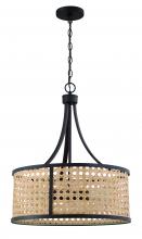  54596-ABZ - Malaya 6 Light Pendant in Aged Bronze Brushed