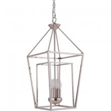  45834-PLN - Hudson 4 Light Small Foyer in Polished Nickel