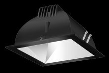  NDLED4SD-WY-M-B - RECESSED DOWNLIGHTS 12 LUMENS NDLED4SD 4 INCH SQUARE UNIVERSAL DIMMING WALL WASHER BEAM SPREAD 300