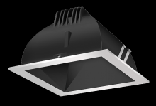  NDLED4SD-WY-B-S - RECESSED DOWNLIGHTS 12 LUMENS NDLED4SD 4 INCH SQUARE UNIVERSAL DIMMING WALL WASHER BEAM SPREAD 300