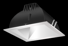  NDLED4SD-WY-M-S - RECESSED DOWNLIGHTS 12 LUMENS NDLED4SD 4 INCH SQUARE UNIVERSAL DIMMING WALL WASHER BEAM SPREAD 300