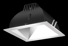  NDLED4SD-WY-S-S - RECESSED DOWNLIGHTS 12 LUMENS NDLED4SD 4 INCH SQUARE UNIVERSAL DIMMING WALL WASHER BEAM SPREAD 300