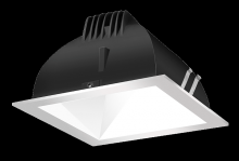  NDLED4SD-WY-W-S - RECESSED DOWNLIGHTS 12 LUMENS NDLED4SD 4 INCH SQUARE UNIVERSAL DIMMING WALL WASHER BEAM SPREAD 300