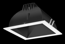  NDLED4SD-WY-B-W - RECESSED DOWNLIGHTS 12 LUMENS NDLED4SD 4 INCH SQUARE UNIVERSAL DIMMING WALL WASHER BEAM SPREAD 300