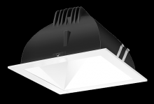  NDLED4SD-WY-W-W - RECESSED DOWNLIGHTS 12 LUMENS NDLED4SD 4 INCH SQUARE UNIVERSAL DIMMING WALL WASHER BEAM SPREAD 300