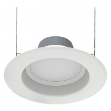  R6R8950120WS - RETROFIT DOWNLIGHTS 738 LUMENS RETROFIT DOWNLIGHT 8W 6 INCHES ROUND 90CRI 5000K 120V WHITE SMOOTH