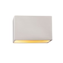  CER-5650W-BIS - Large ADA Rectangle (Outdoor) Wall Sconce - Closed Top