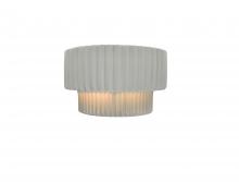  CER-5780-BIS - Tier ADA Pleated Wall Sconce