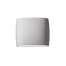  CER-8850-BIS - Wide ADA Oval Wall Sconce - Closed Top