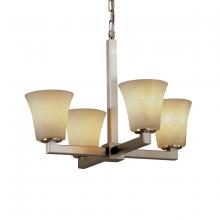  CLD-8829-20-NCKL - Modular 4-Light Chandelier