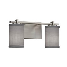  FAB-8442-10-GRAY-NCKL - Era 2-Light Bath Bar