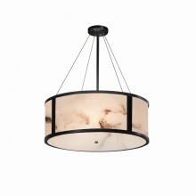  FAL-9544-MBLK - Tribeca 36" Drum Pendant