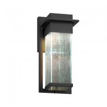  FSN-7541W-RAIN-MBLK - Pacific Small Outdoor LED Wall Sconce