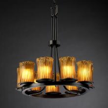  GLA-8766-16-WTFR-NCKL - Dakota 9-Light Ring Chandelier