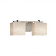  CLD-8442-55-NCKL - Era 2-Light Bath Bar