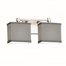  FAB-8422-55-GRAY-CROM - Tetra 2-Light Bath Bar