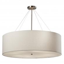  FAB-9594-WHTE-NCKL-LED8-5600 - Classic 36â€ LED Drum Pendant