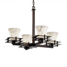  FAL-8100-20-DBRZ-LED4-2800 - Metropolis 4-Light LED Chandelier