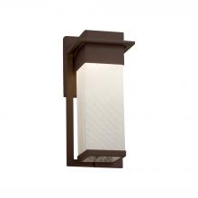  FSN-7541W-WEVE-DBRZ - Pacific Small Outdoor LED Wall Sconce