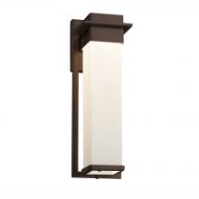  FSN-7544W-OPAL-DBRZ - Pacific Large Outdoor LED Wall Sconce