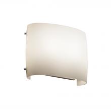  FSN-8855-OPAL-CROM-LED2-2000 - ADA Wide Oval LED Wall Sconce