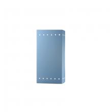  CER-0965W-SKBL-LED1-1000 - Large LED Rectangle w/ Perfs - Open Top & Bottom (Outdoor)