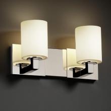  FSN-8922-30-RBON-CROM - Modular 2-Light Bath Bar