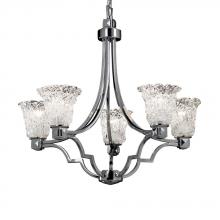  GLA-8500-20-LACE-CROM-LED5-3500 - Argyle 5-Light LED Chandelier