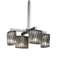  WGL-8920-10-SWCB-NCKL - Modular 4-Downlight Chandelier