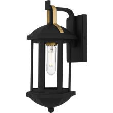  CFD8406MBK - Crestfield 1-Light Matte Black Outdoor Wall Lantern