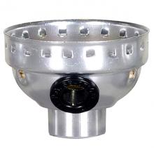  80/1435 - Aluminum Cap With Paper Liner; 1/8 IPS Sideout Hole; Less Set Screw; Nickel Finish