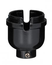  80/2201 - 1/8 IP Cap Only; Phenolic; 1/2 Uno Thread; With Set Screw; For Push Thru With Plastic Bushing