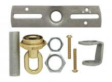 Satco Products Inc. 90/1692 - Screw Collar Loop Parts Bag; Brass Finish