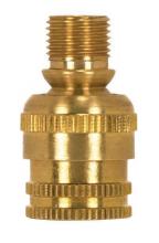  90/2332 - Solid Brass Knurled Swivel; 1/8 M x 1/8 F; 1-3/16" Height; Unfinished