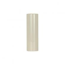  90/2447 - Plastic Candle Cover; Cream Plastic; 1-3/16" Inside Diameter; 1-1/4" Outside Diameter;